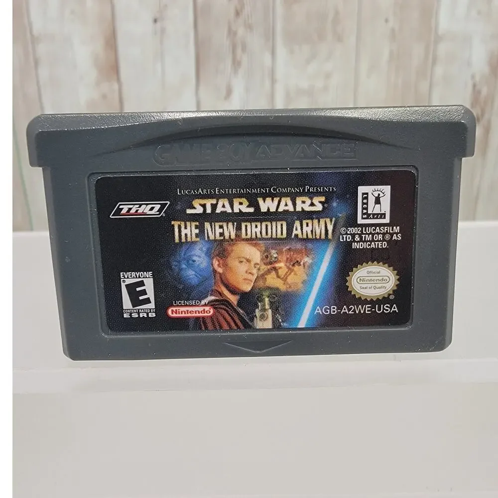 Star Wars The New Droid Army Nintendo Gameboy Advance